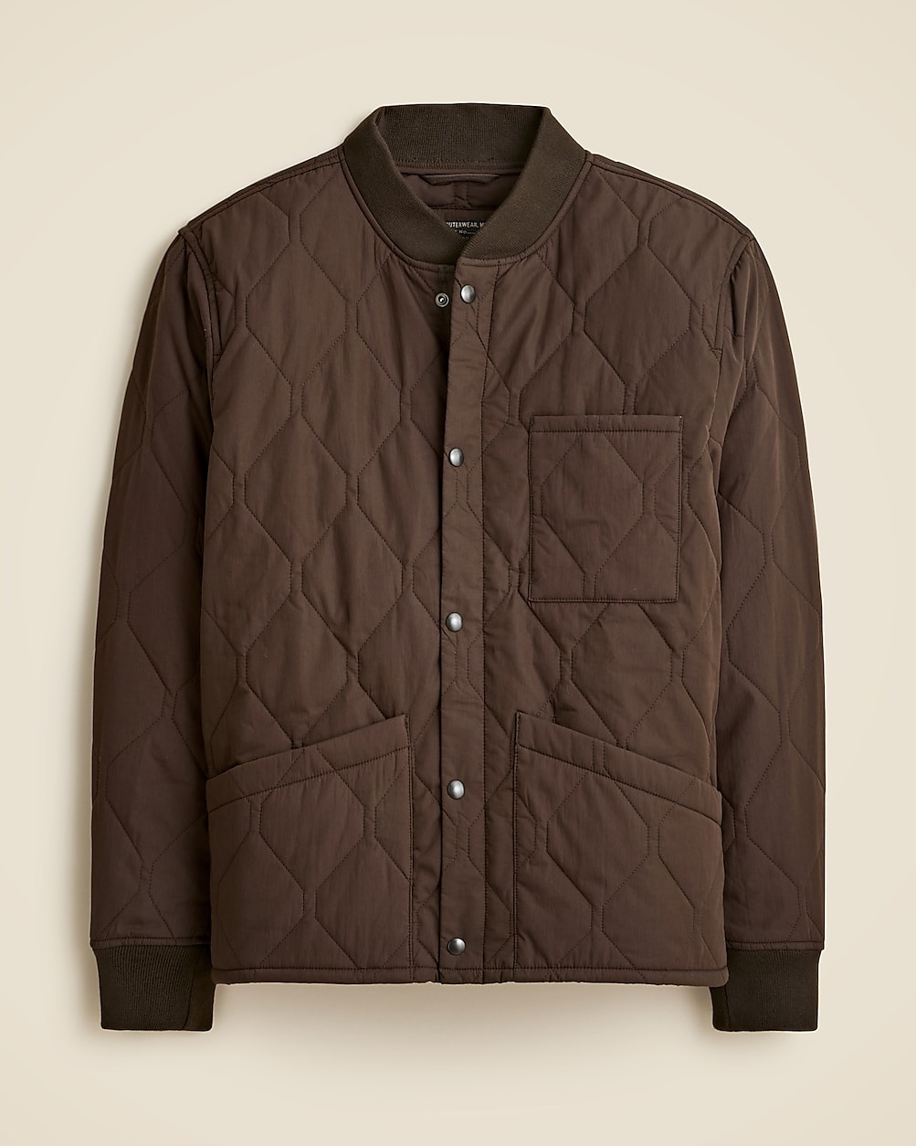 Quilted flight jacket with PrimaLoft® | J. Crew US