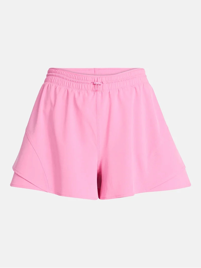 Avia Women's and Women's Plus Flounce Running Shorts, Sizes XS-4X | Walmart (US)