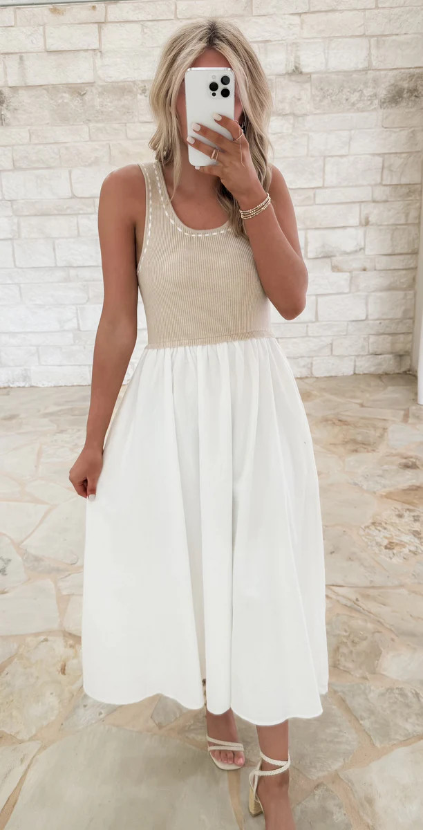 Soft Touch Rib Tank Midi | CK Squared Boutique