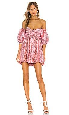 SAU LEE Arabella Dress in Candy Pink from Revolve.com | Revolve Clothing (Global)
