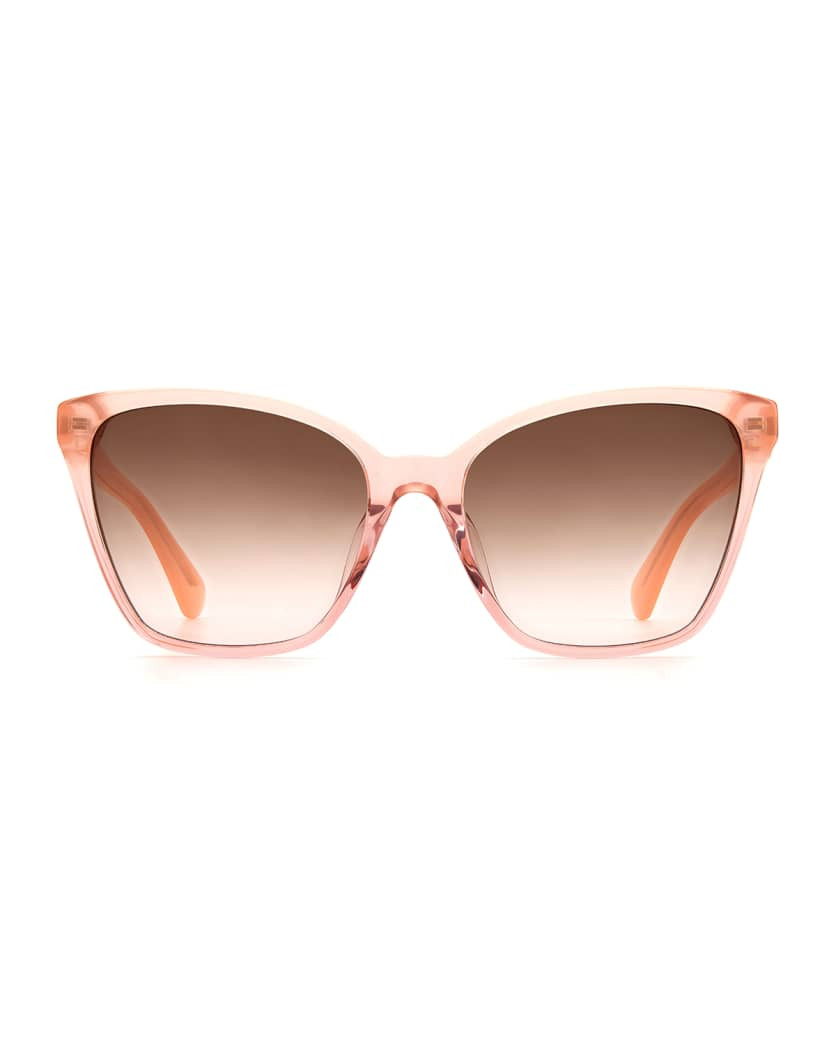 kate spade new york amiya acetate cat-eye sunglasses | Neiman Marcus