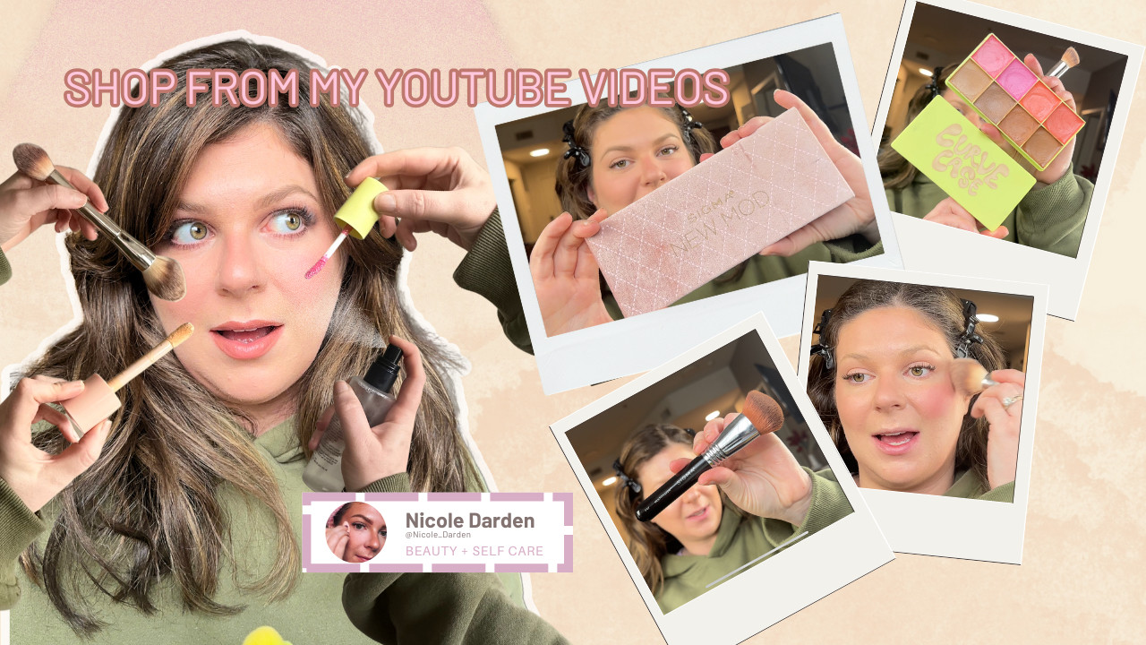Shop the makeup products used in my first YouTube video where we discussed the future of the channel, and a little about me while doing my makeup.

Find me on YouTube @Nicole_Darden to watch the video

Let me know if you have any questions! 

 

#LTKSaleAlert #LTKBeauty
