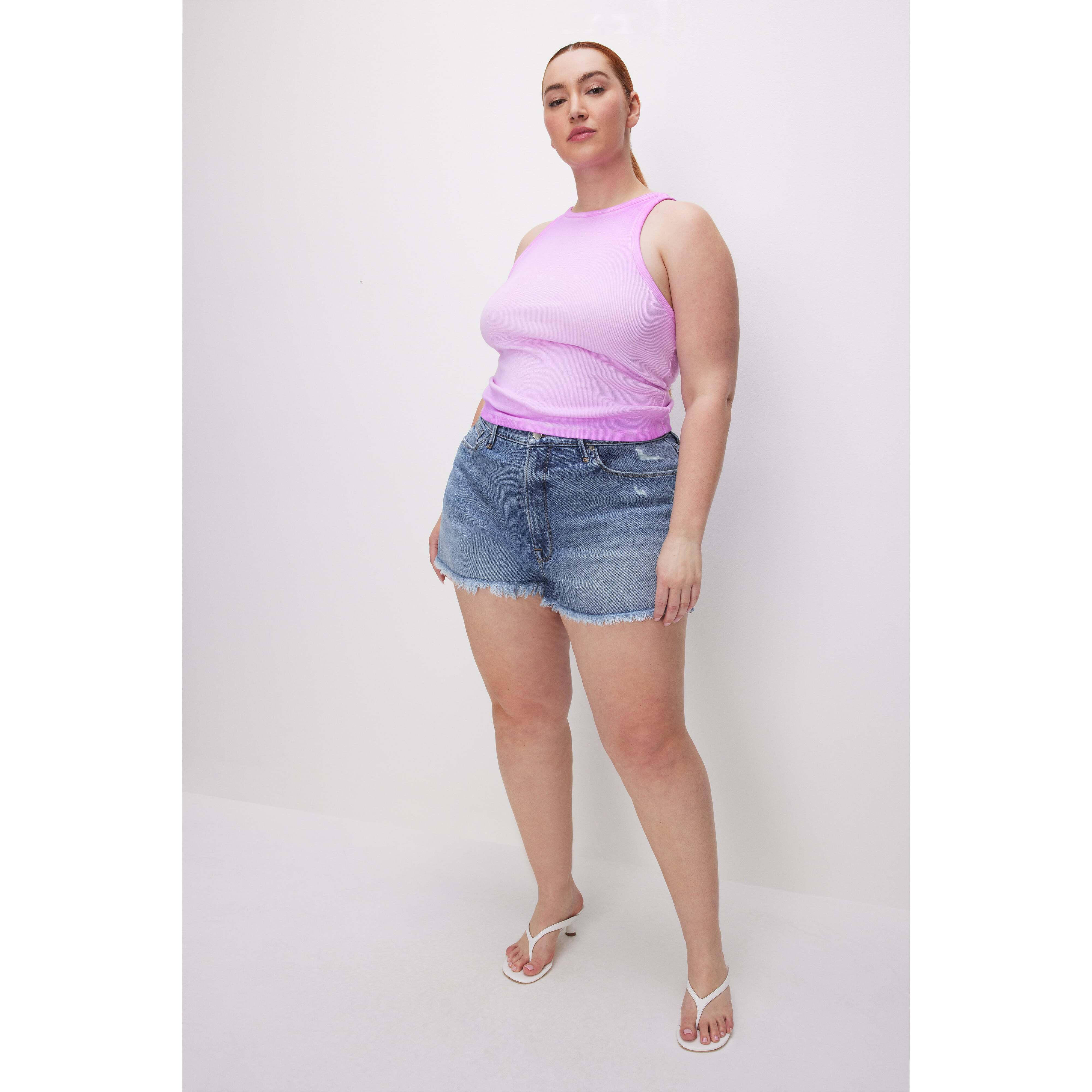 Women's Good '90s Shorts | Indigo, Size 2 | Good American by KhloÃ© Kardashian | Good American