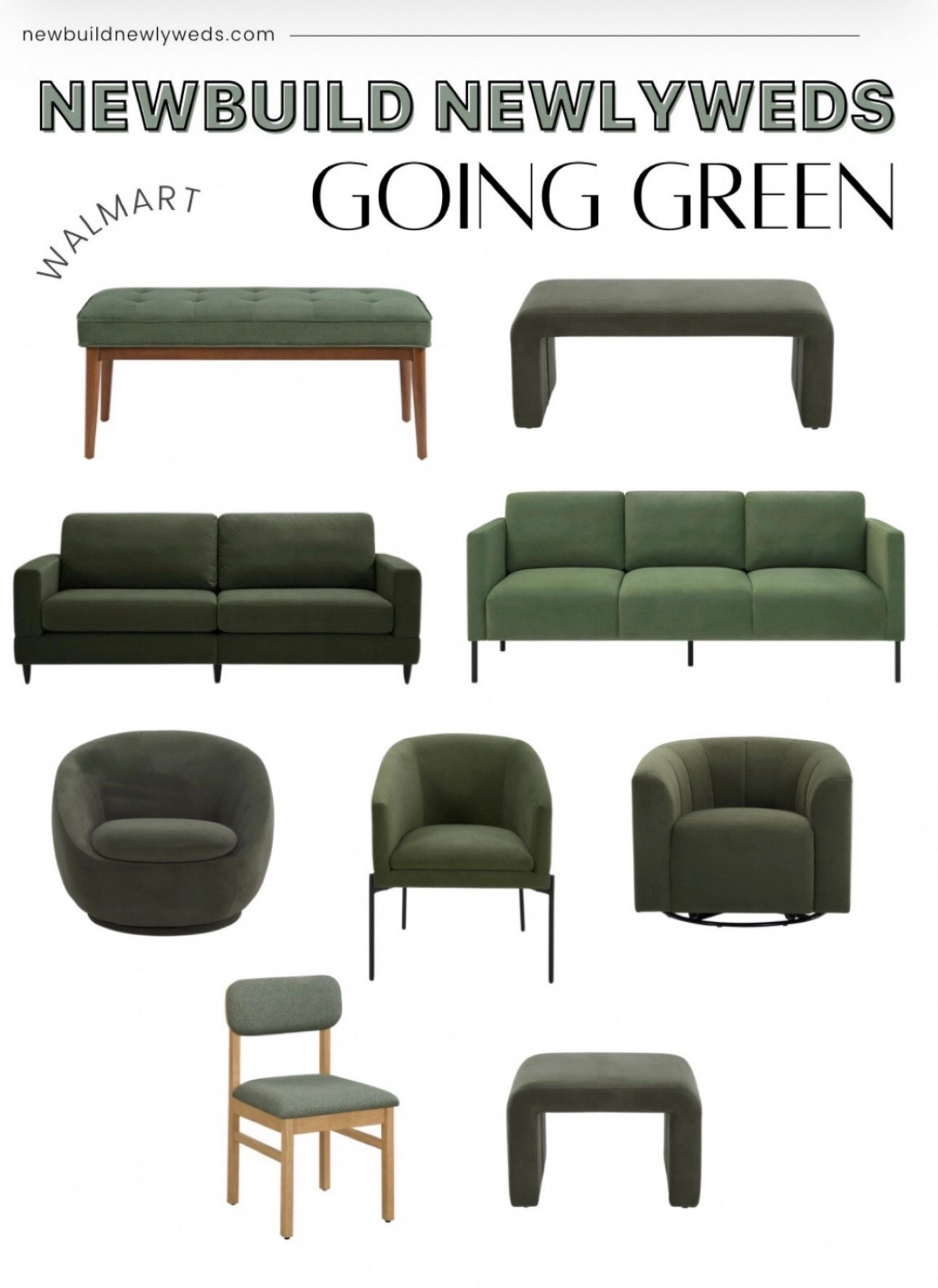 Green will never NOT be one of my fave decor choices! #Walmart 

#LTKHome