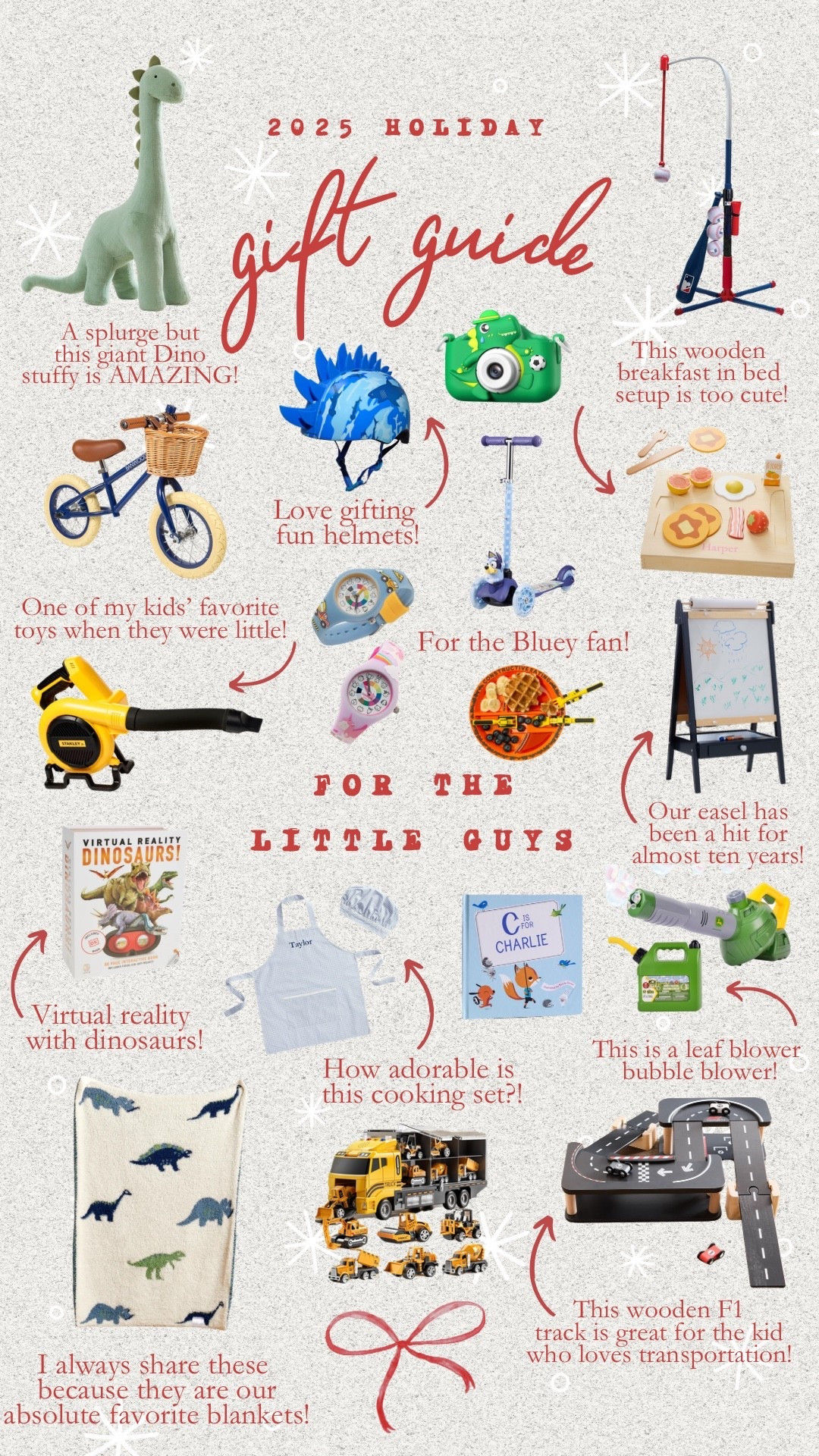 HOLIDAY GIFT GUIDE 2025 | FOR THE LITTLE GUYS

#LTKHoliday #LTKKids #LTKGiftGuide