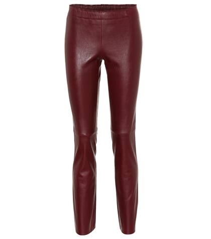 Jacky leather leggings | Mytheresa (FR)