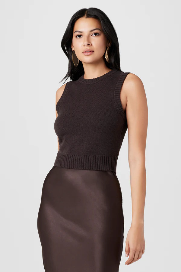 Lazlo Sleeveless Shell Top | Toccin