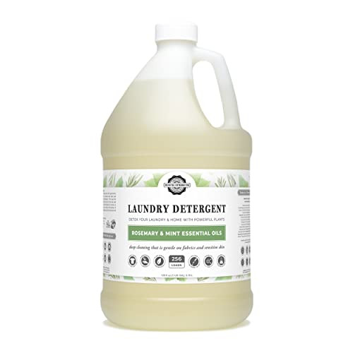 Rustic Strength Laundry Detergent, Concentrated Natural Hypoallergenic Formula, Gentle on Skin, up to 256 Loads (Rosemary Peppermint) | Amazon (US)