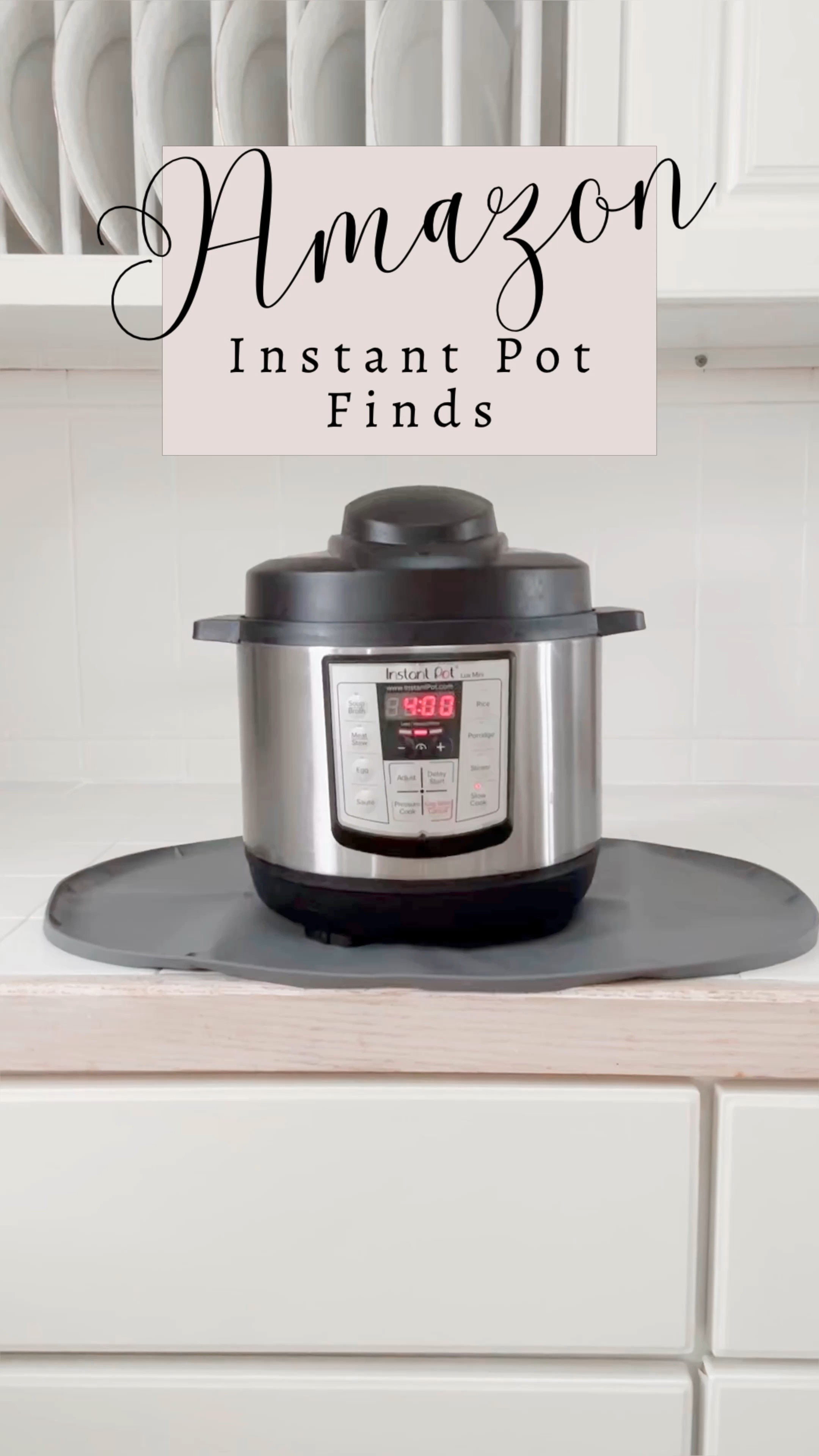 Amazon Find! Instant Pot is on sale!

#LTKHome #LTKSaleAlert #LTKSummerSales