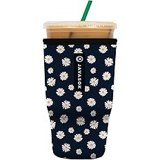 Sok It JavaSok Iced Coffee & Cold Soda Insulated Neoprene Cup Sleeve (Daisy Chain, Large: 30-32oz... | Amazon (US)
