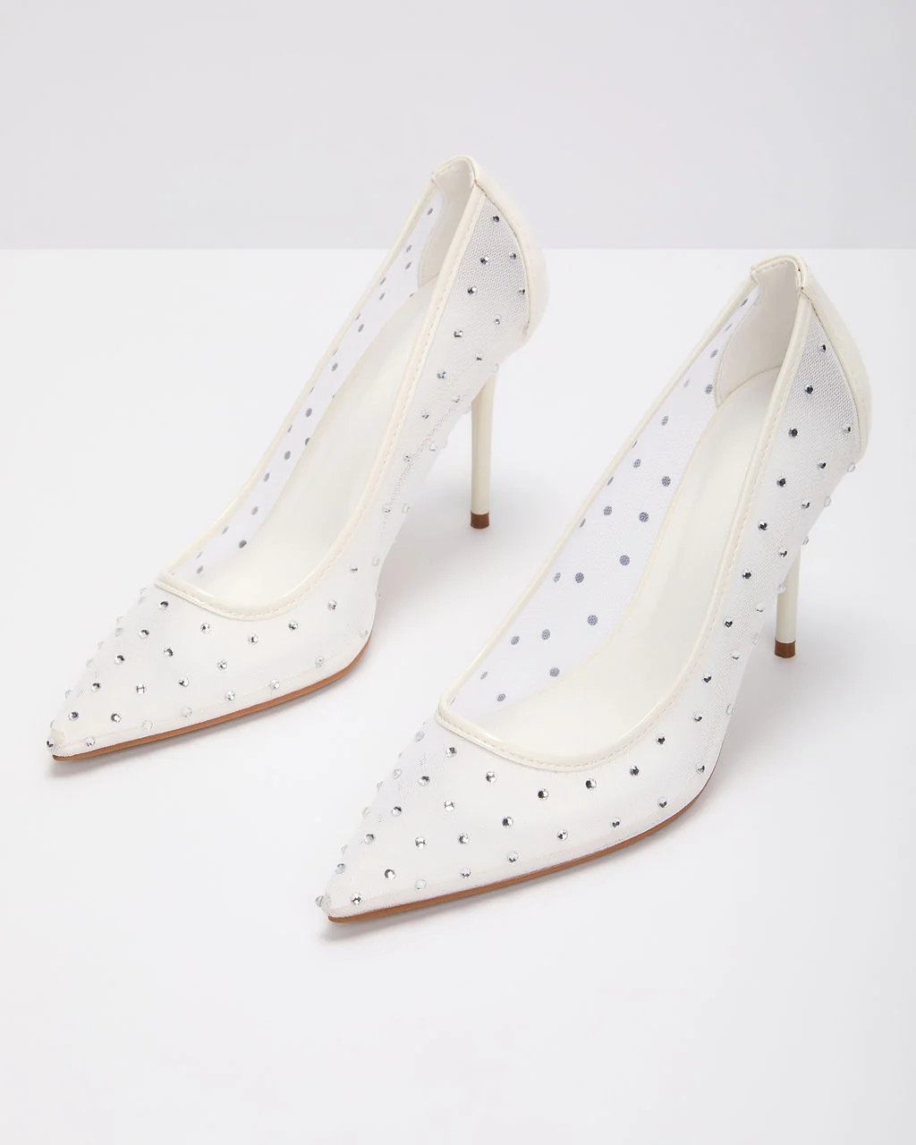 Seasons Bright Embellished Mesh Pump | VICI