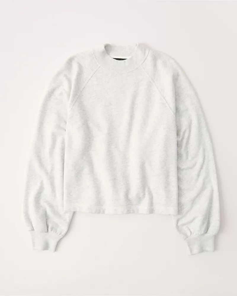 Mini Mockneck Sweatshirt | Abercrombie & Fitch US & UK