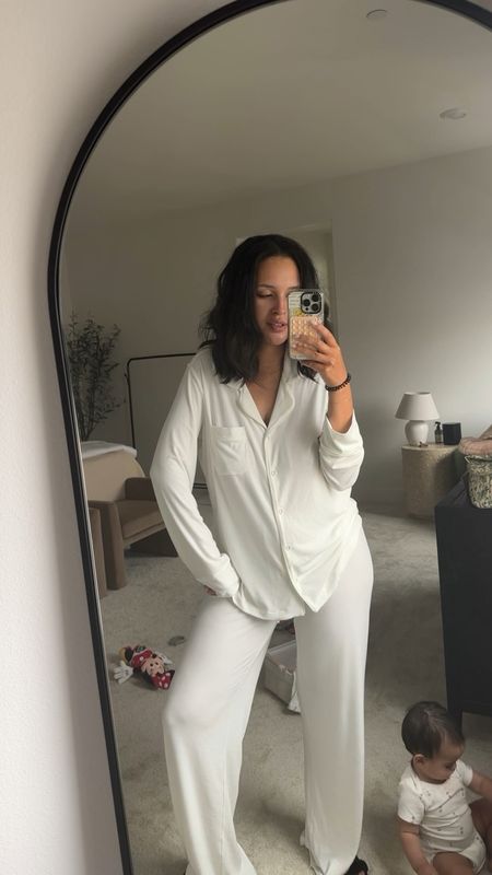 literally the most comfortable pajamas for every season I’m in LOVE worth every single penny!!! I got size small and it’s a little oversized:) 

#LTKVideo #LTKU #LTKGiftGuide