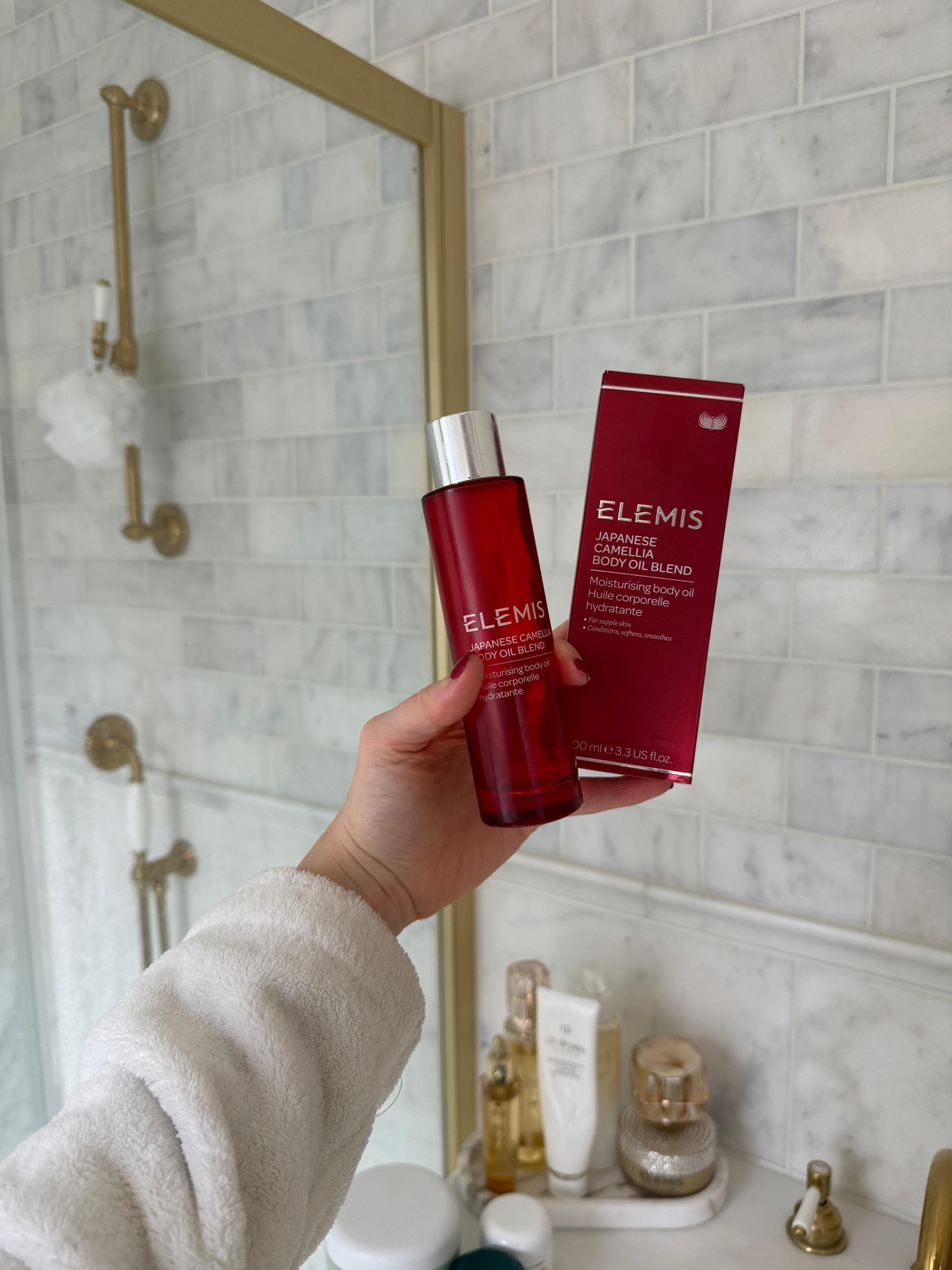 Another bottle down of my favourite body oil - have been using this Elemis on my belly and the Aveeno one all over the rest of my body

#LTKbaby #LTKbeauty #LTKmaternity