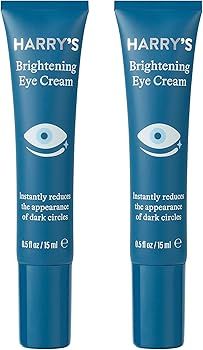Harry's Brightening Eye Cream | Reduce Appearance of Dark Circles | 0.5 Fl Oz, 2 Pack | Amazon (US)