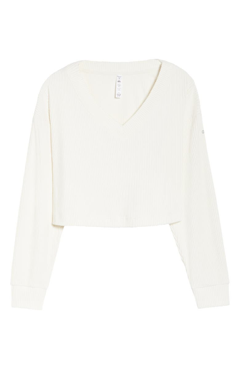 Muse Ribbed Crop Pullover | Nordstrom