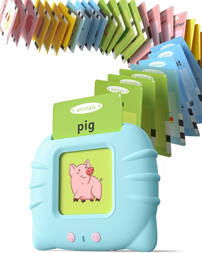 Talking Flash Cards for Toddler 1 2 3 4 Year Olds, Language Learning Toys, Pocket Speech Therapy ... | Amazon (US)