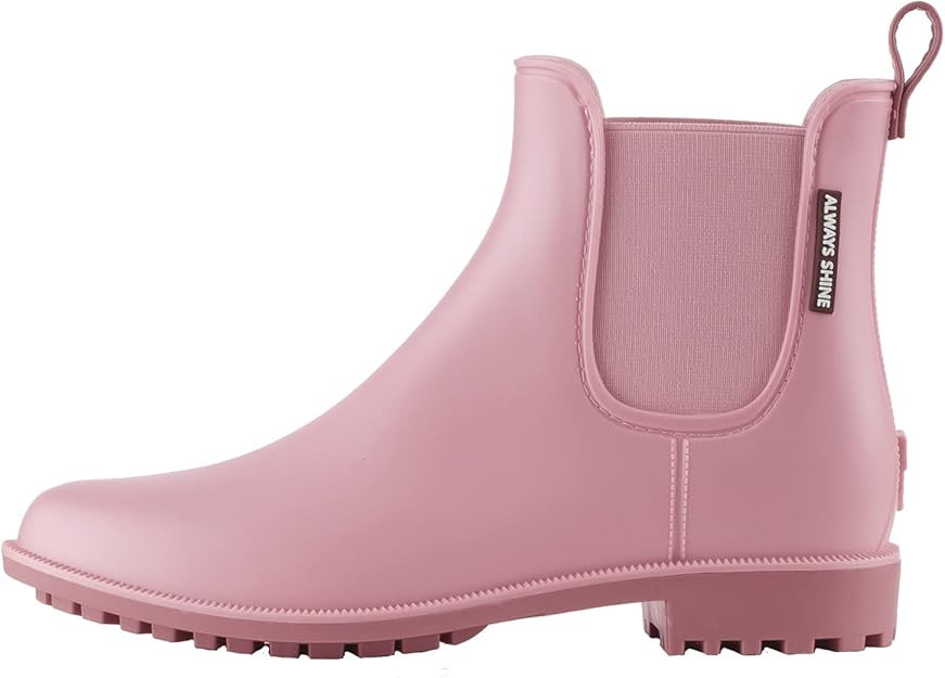 planone Short rain boots for women and waterproof garden shoes，anti-slipping chelsea rainboots ... | Amazon (US)