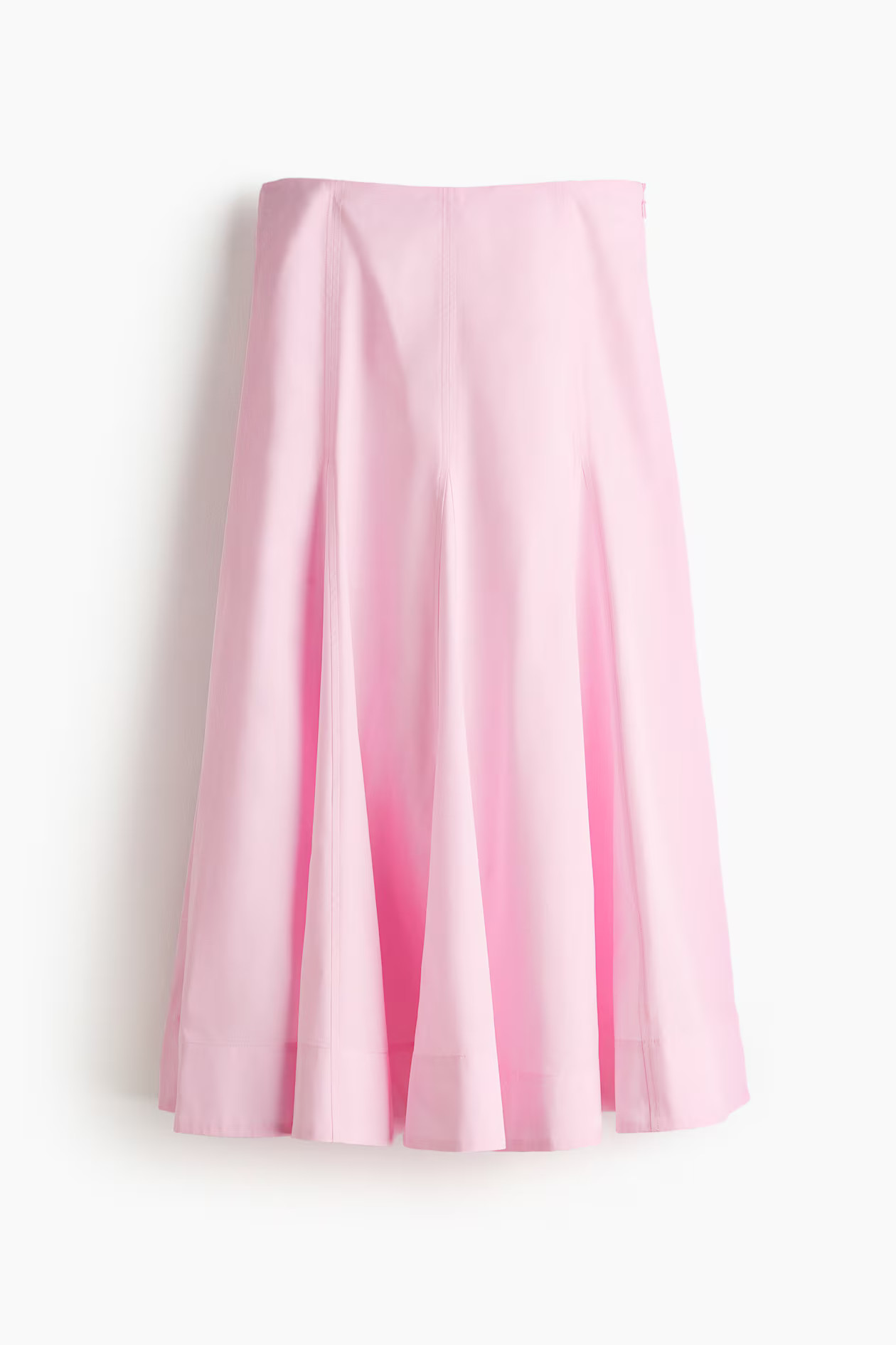 Flared cotton poplin skirt | H&M (UK, MY, IN, SG, PH, TW, HK)