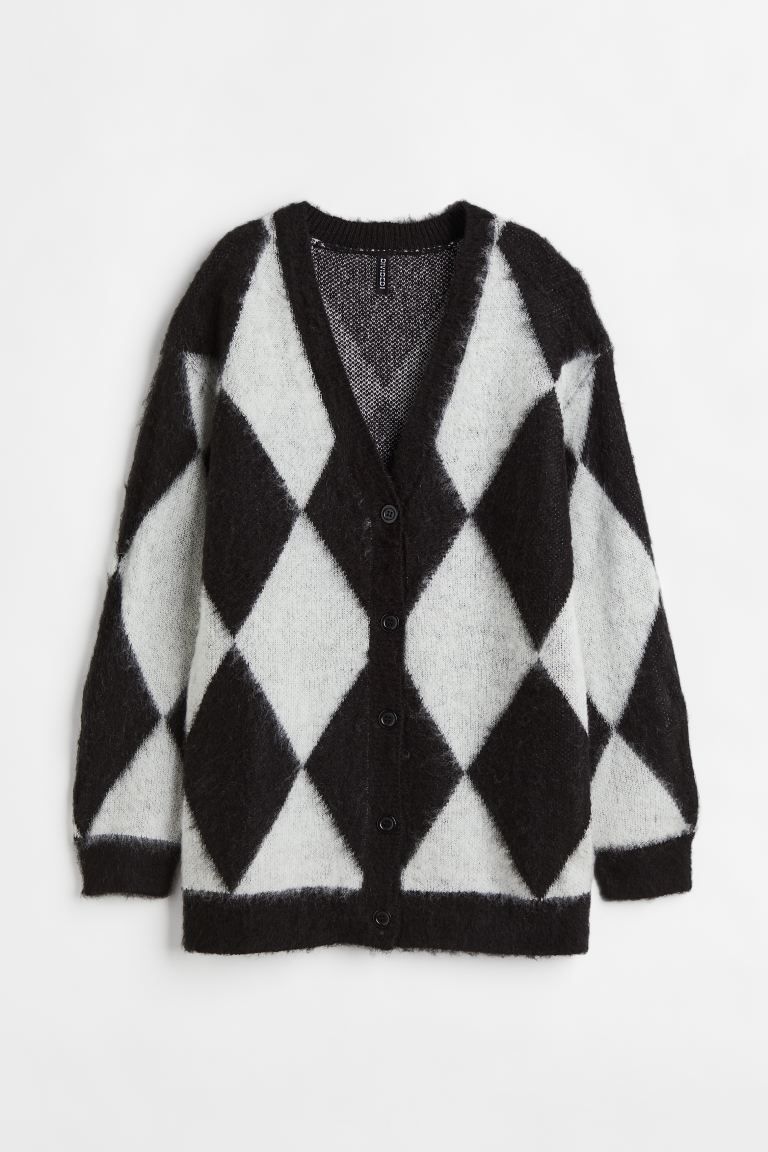 Harlequin-patterned Cardigan | H&M (US + CA)