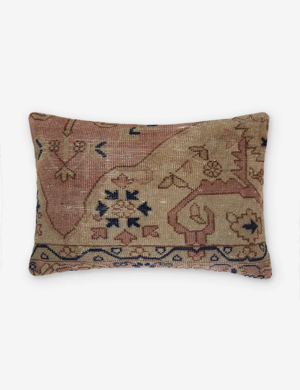 Zarah Vintage Lumbar Pillow | Lulu and Georgia 
