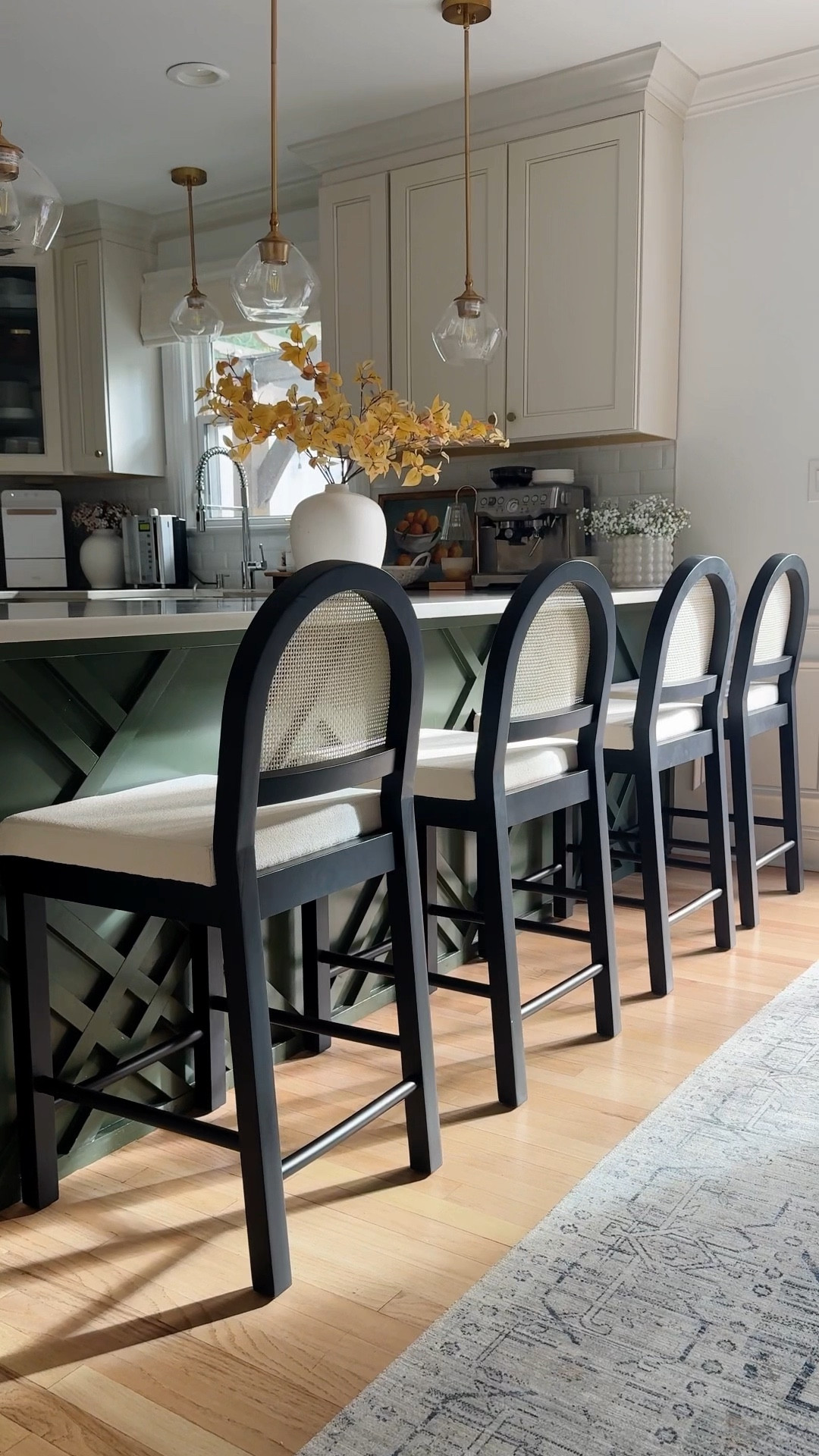 Designer-look barstools on sale! 🥰🤌

I’m absolutely loving these Bailey barstools from Nathan James! The combination of the arched back, rattan detail, and the gorgeous classic black wood with the boucle seating is just perfection. It gives off such a chic, designer vibe but at an affordable price. 

I was a little nervous about the boucle fabric with the kids, but I’m so glad I added a fabric protector. My little ones spilled red pasta sauce on them (of course!), and it wiped right off in seconds—such a relief! 😅 


#LTKVideo #LTKHome #LTKSaleAlert