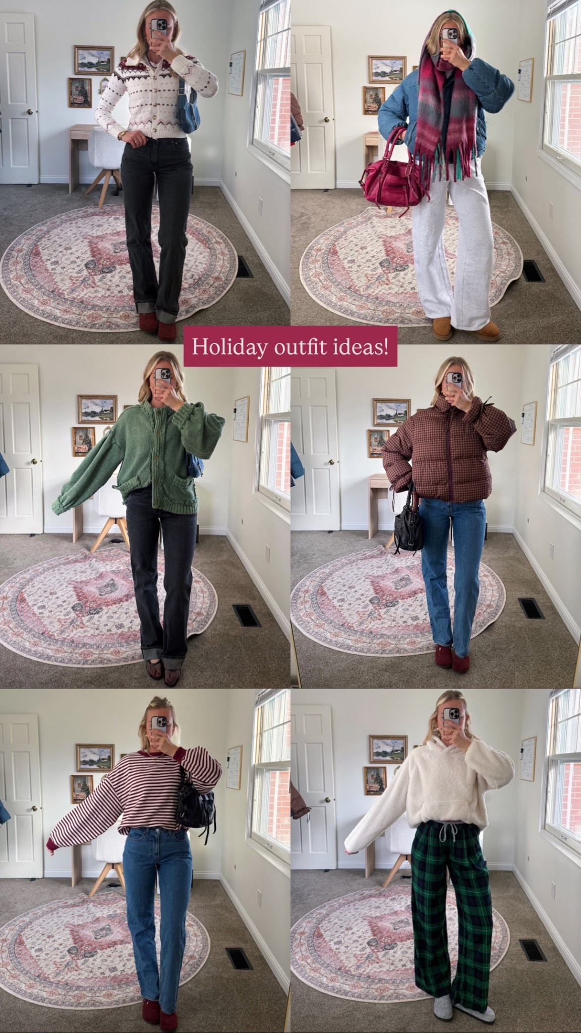 Comfy Casual Holiday outfit ideas 🎄🧣🍸✨

#LTKHoliday #LTKootd