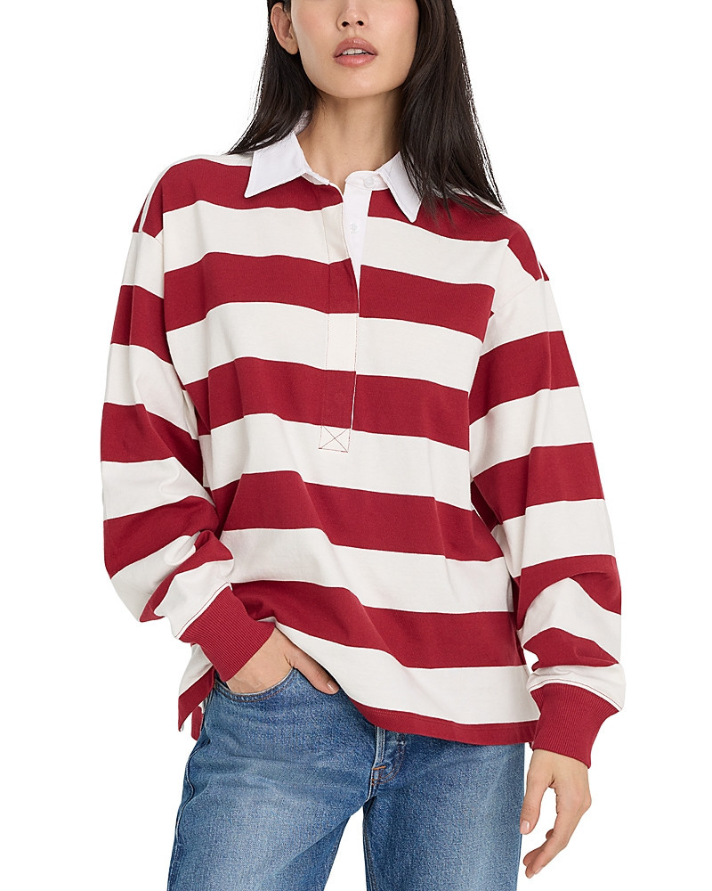 Good American Oversized Rugby Tee | Bloomingdale's (US)