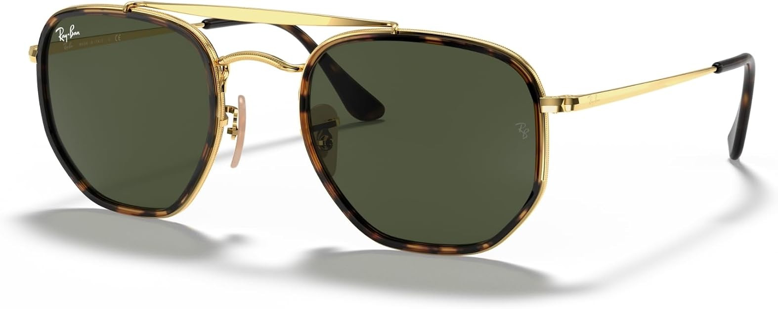 Ray-Ban RB3648M The Marshal II Geometric Aviator Sunglasses for Men for Women | Amazon (US)