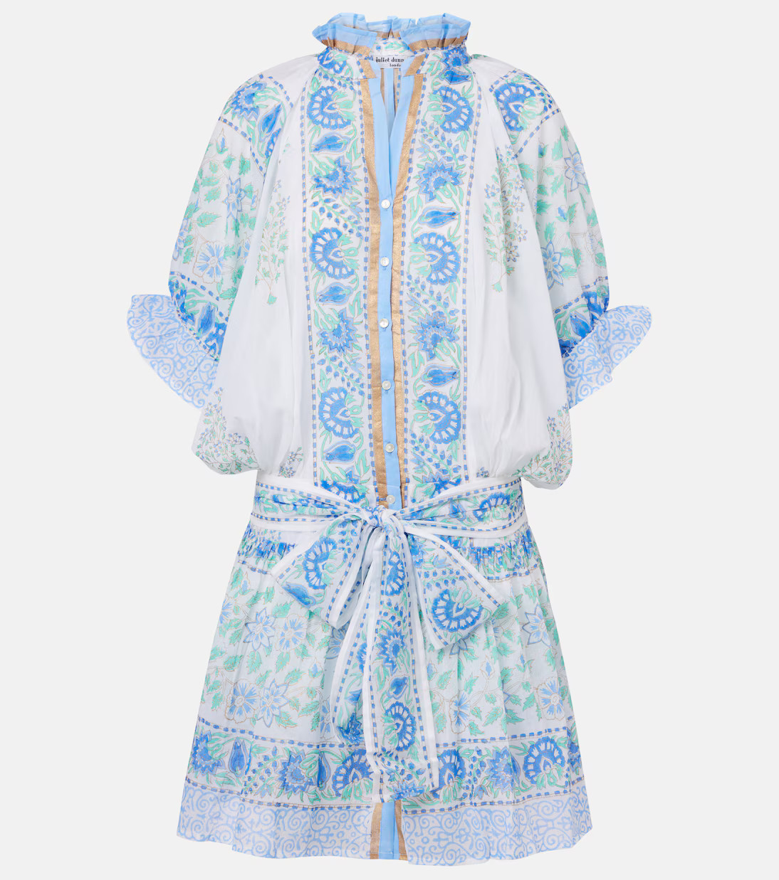 Paisley cotton minidress | Mytheresa (US/CA)