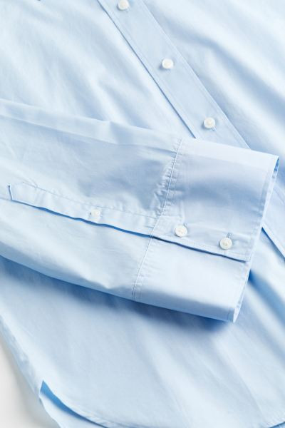 Oversized Cotton Shirt | H&M (US + CA)