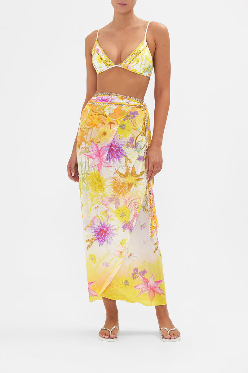 LONG DRAPED SARONG HOW DOES YOUR GARDEN GROW | Camilla UK