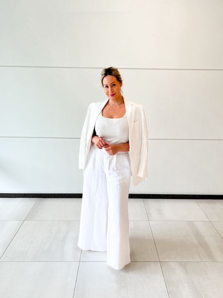 My favorite time of year is linen season. This versatile look is perfect inspo for Mother’s day, Easter, brunching & even as workwear 
#EasterOutfit #Mother’sDay #workwear

#LTKstyletip #LTKFind #LTKSeasonal