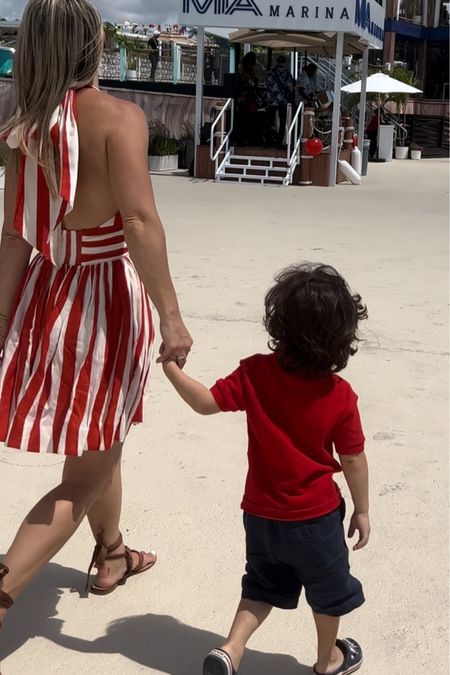 Mommy and me matching outfit. 

Here’s a cute mommy and me matching outfit idea for the boy moms. 

Memorial Day outfit idea, Fourth of July outfit idea, summer mommy and me boy outfit idea

Brown lace up sandals, toddler boy sandals 



#LTKshoecrush #LTKfamily #LTKkids