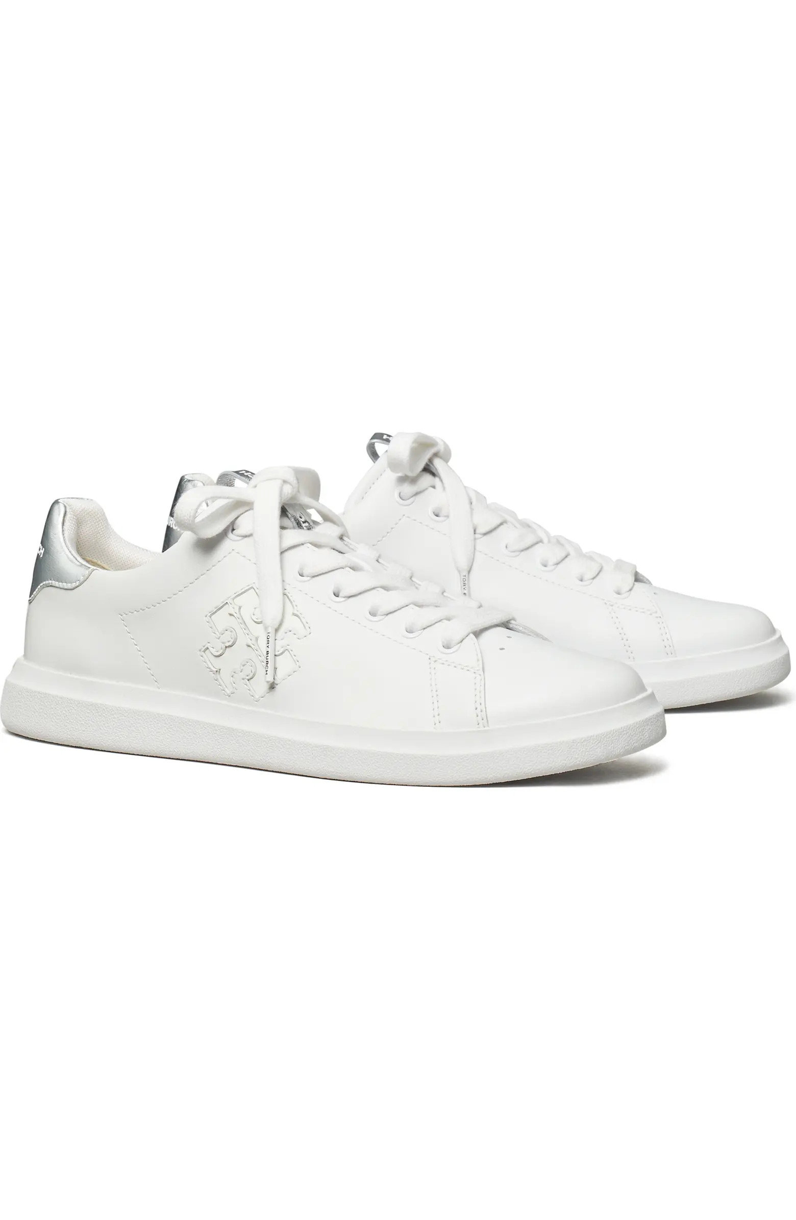 Tory Burch Double T Howell Court Sneaker (Women) | Nordstrom | Nordstrom