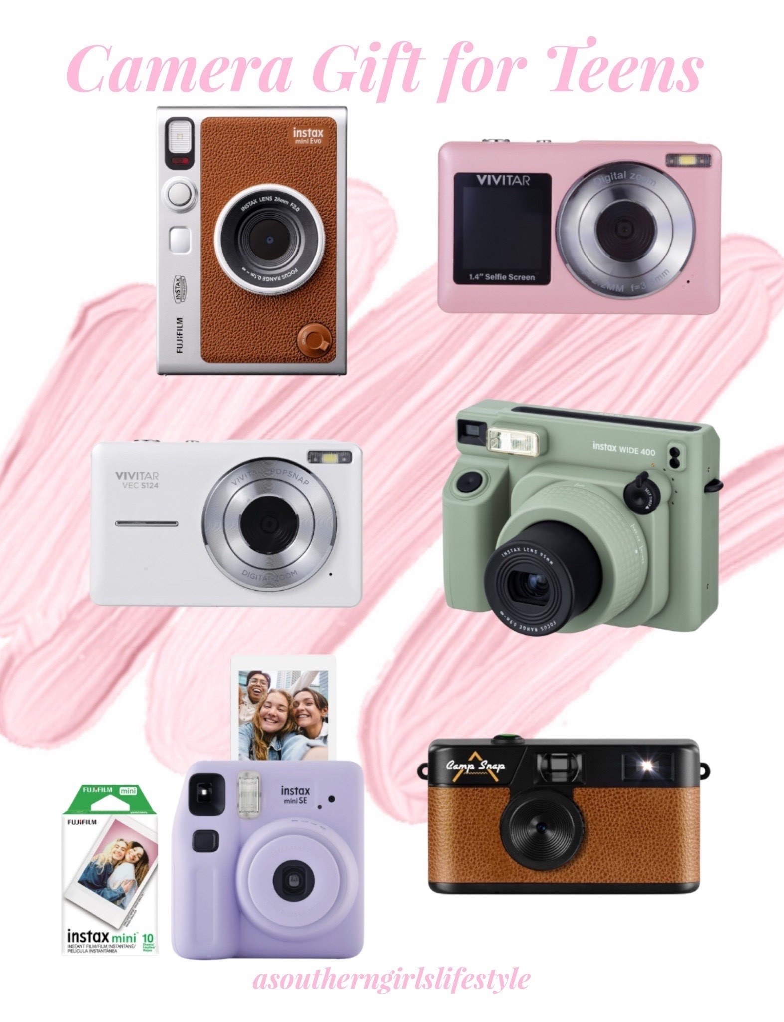 Camera are big  this year for Tweens/Teens - Digital Cameras & Instant. Sleek to fun! 

Christmas Gift. Stocking Stuffer  


#LTKKids #LTKGiftGuide #LTKHoliday
