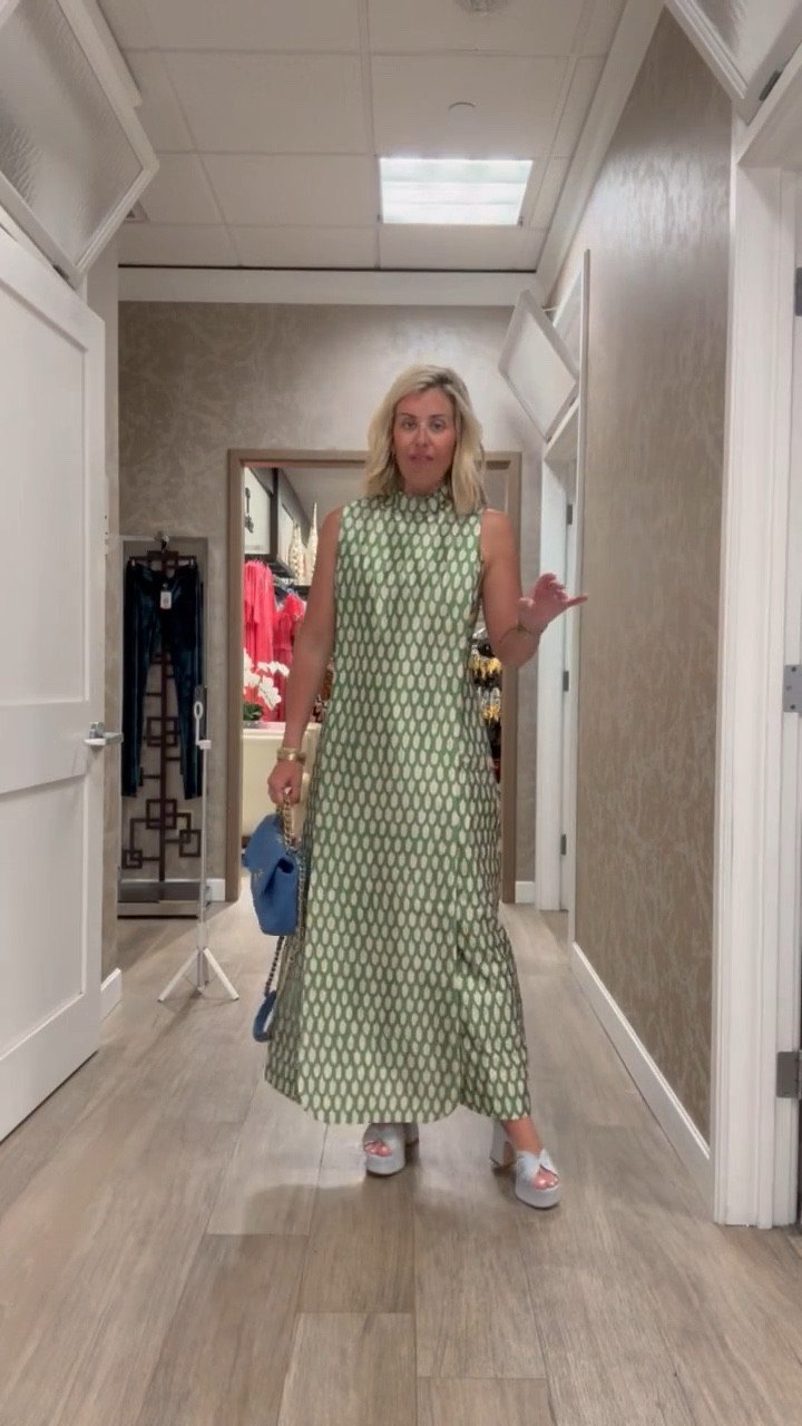 Loving this green goodness! Frances Valentine has gorgeous pieces! I’m wearing xs and 8 in heels. 

#LTKdayinmylife #LTKmomlife #LTKOver40