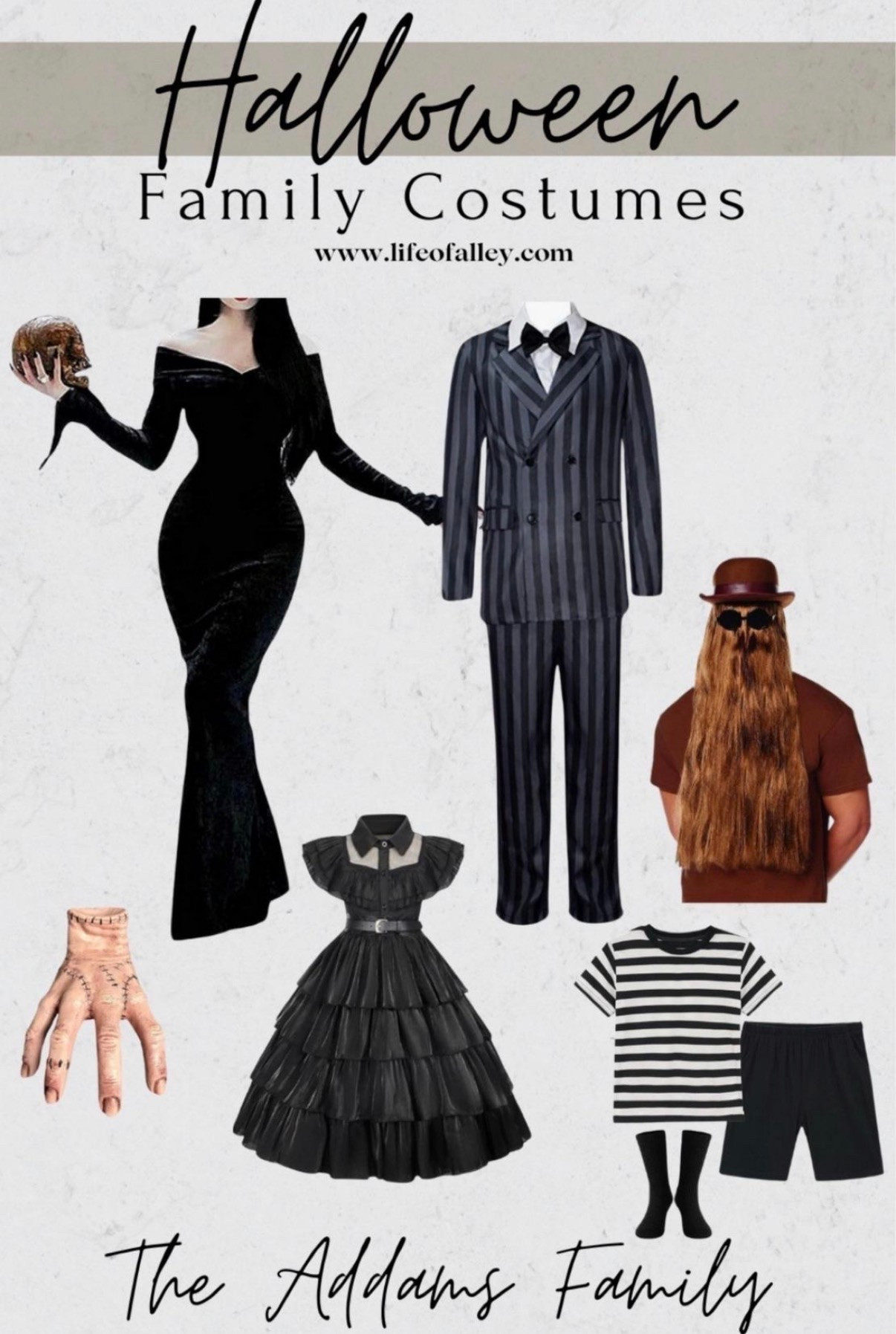 Family Halloween costume idea- Addams family Halloween costume for the whole family.

#LTKSeasonal #LTKBaby #LTKKids