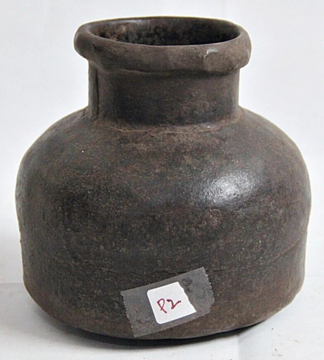 Rustic Vintage Handmade Small Indian Iron Water Pot Matka Vase Jar Collectible Home Decor Ethnic ... | Etsy (US)