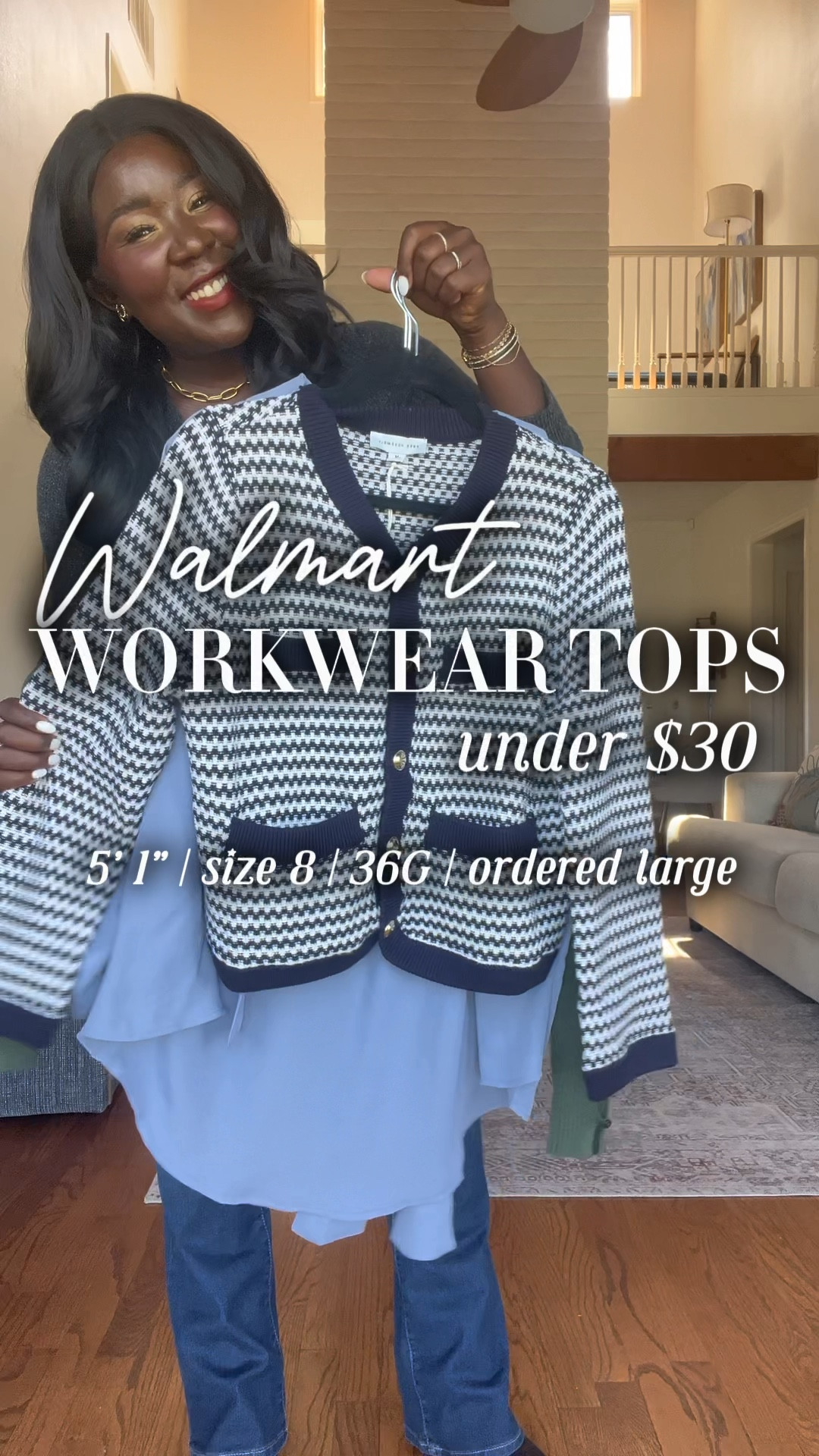 I’m always blown away by Walmart sweaters!! These are so perfect for your Fall work wardrobe! Styled them with Sofia Jeans, black booties, black belt and a gold chain necklace!

#LTKfindsunder50 #LTKworkwear #LTKVideo