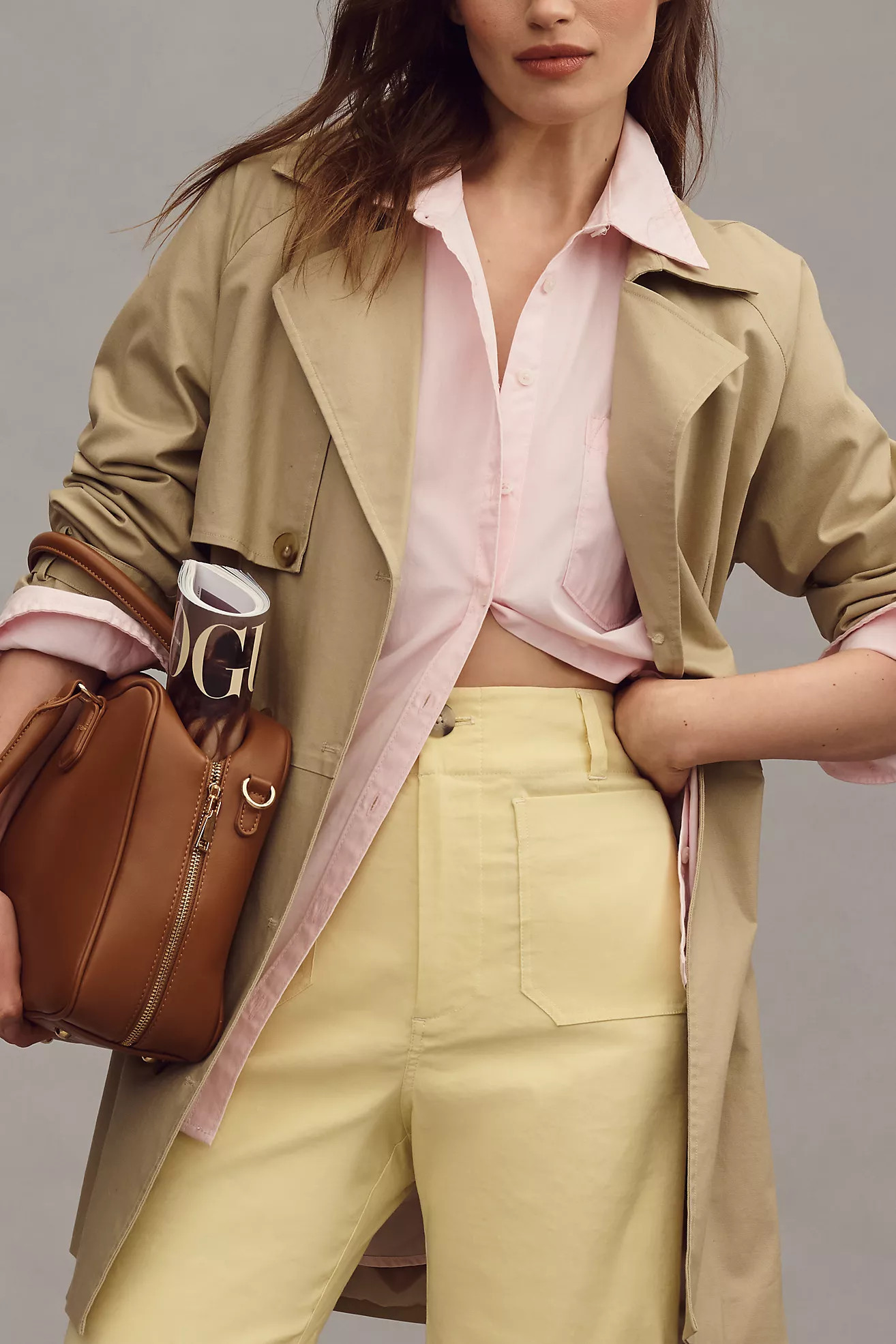 The Colette Cropped Wide-Leg Pants by Maeve: Magic Fabric Edition | Anthropologie (US)