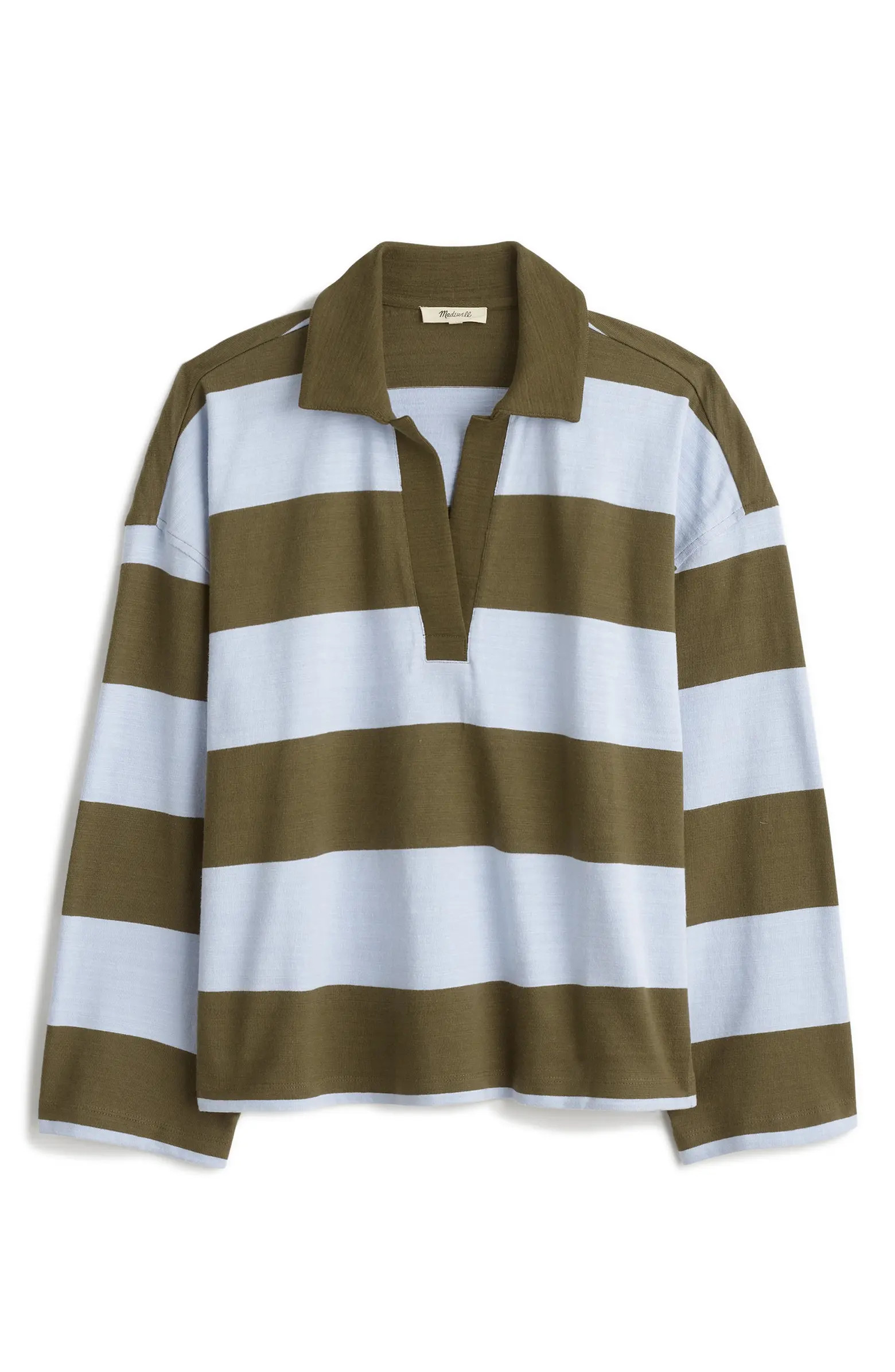 Madewell Stripe Long Sleeve Rugby Shirt | Nordstrom | Nordstrom