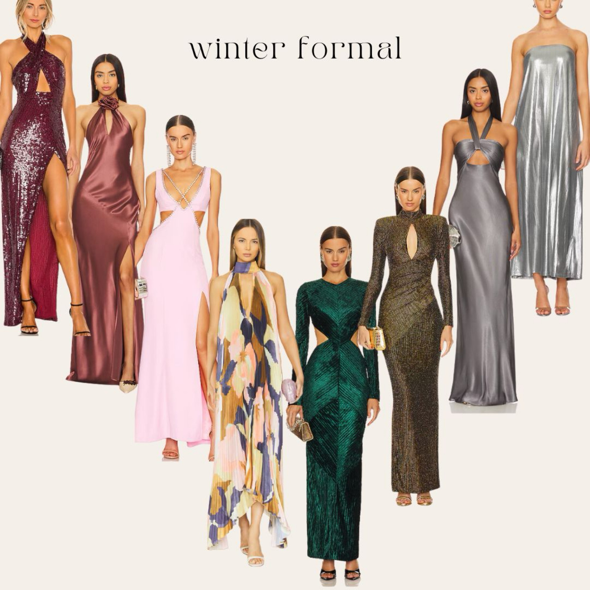 WINTER FORMAL INSPO! #revolve