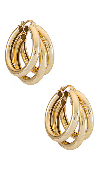 Nirvana Earrings in Gold | Revolve Clothing (Global)