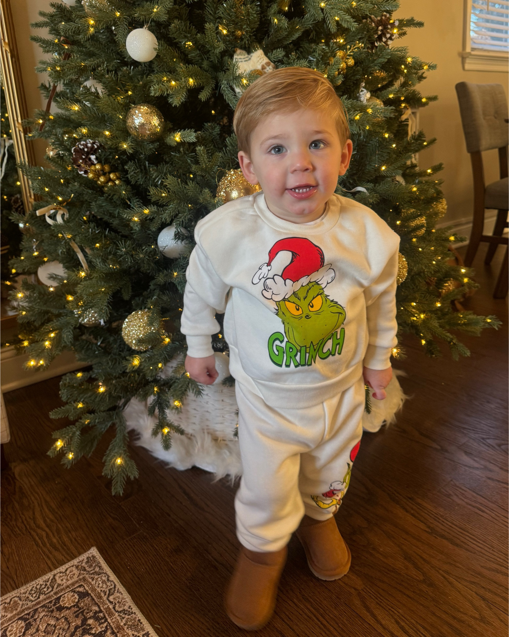 A Grinch Christmas 🎄 #toddlerboy #targetfinds #grinch 

#LTKKids #LTKootd #LTKBaby