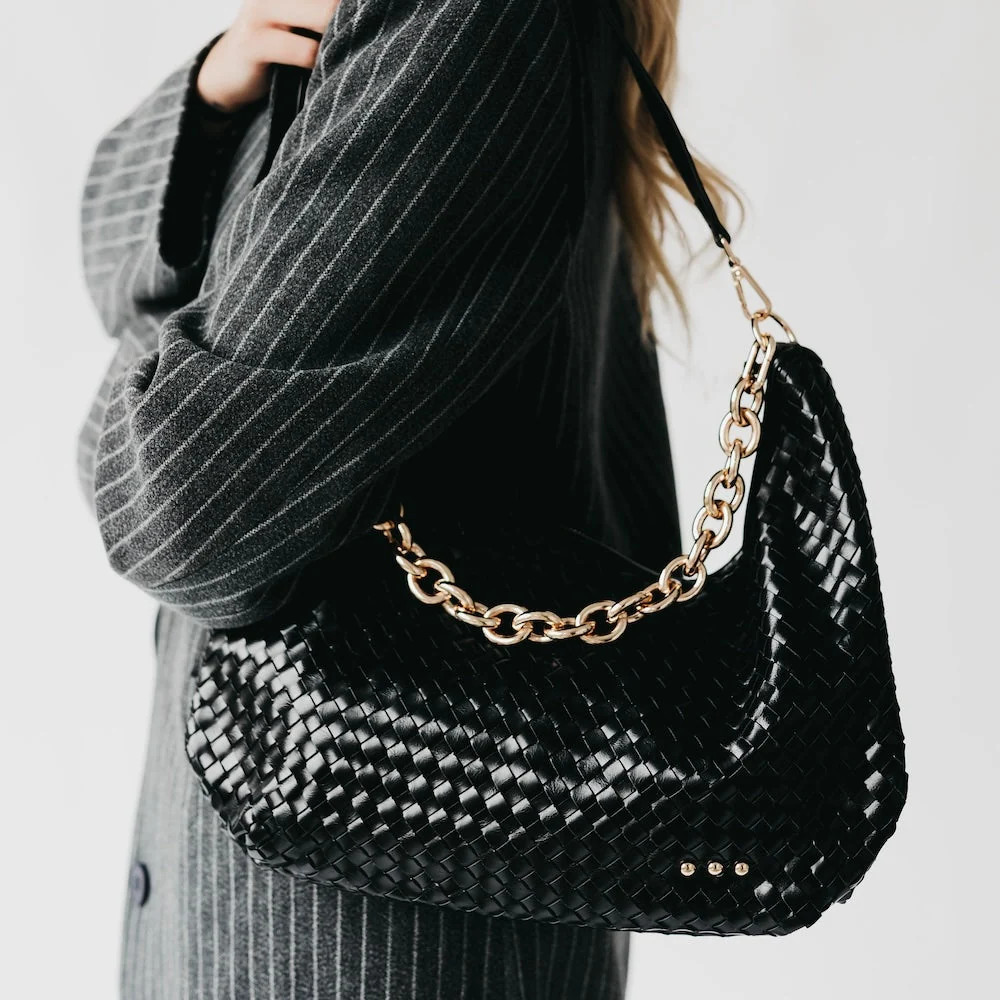 Sienna Slouchy Woven Shoulder Bag - NEW COLORS! | Pretty Simple