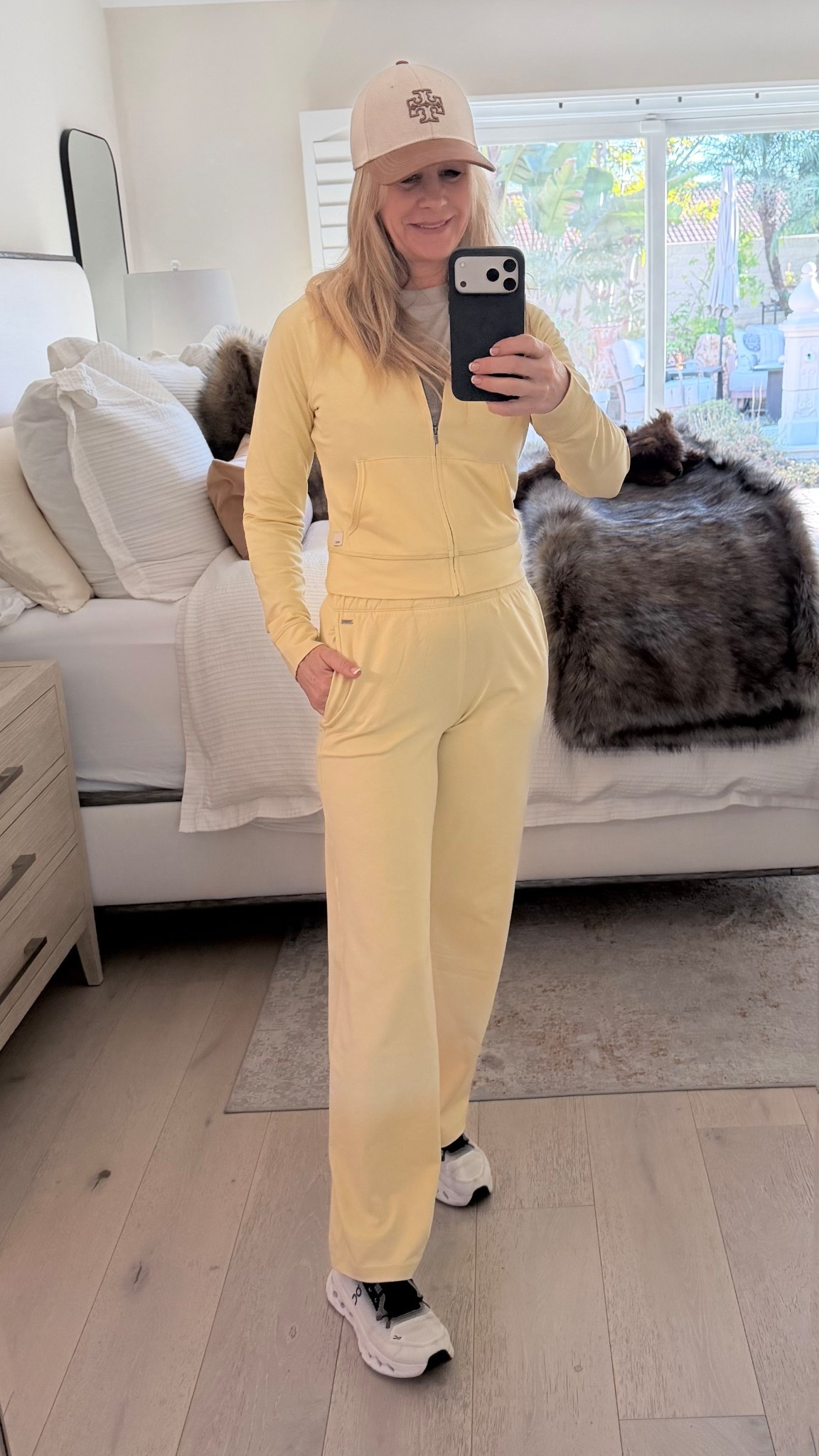 Lounge set from Vuori. Wearing an XS pant and small jacket. 

Red Carpet of Life, LTK over 50

#LTKfitnessgoals #LTKdayinmylife