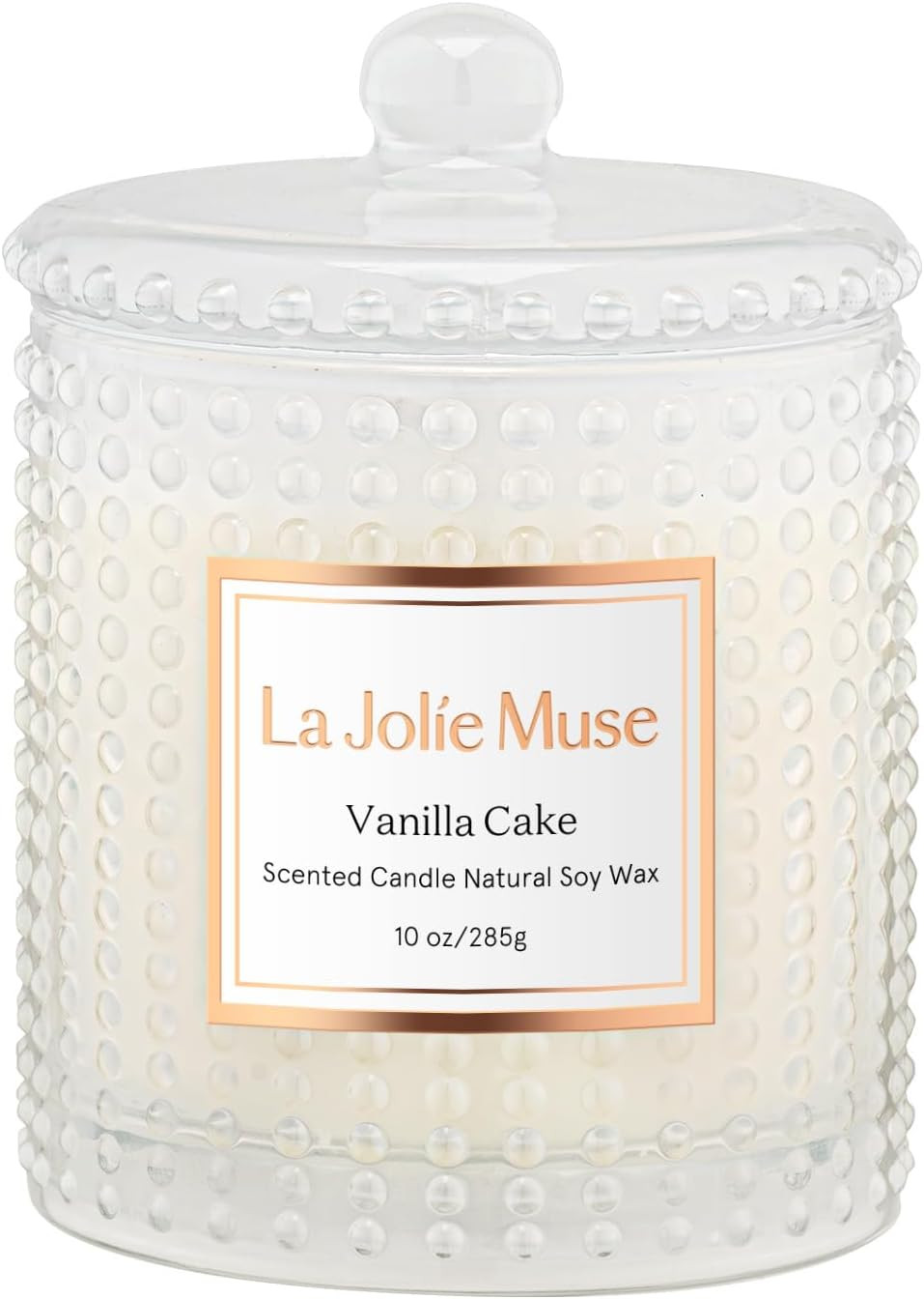 LA JOLIE MUSE Vanilla Cake Scented Candles, Vanilla Candles for Home Scented, Luxury Candle Gift ... | Amazon (US)