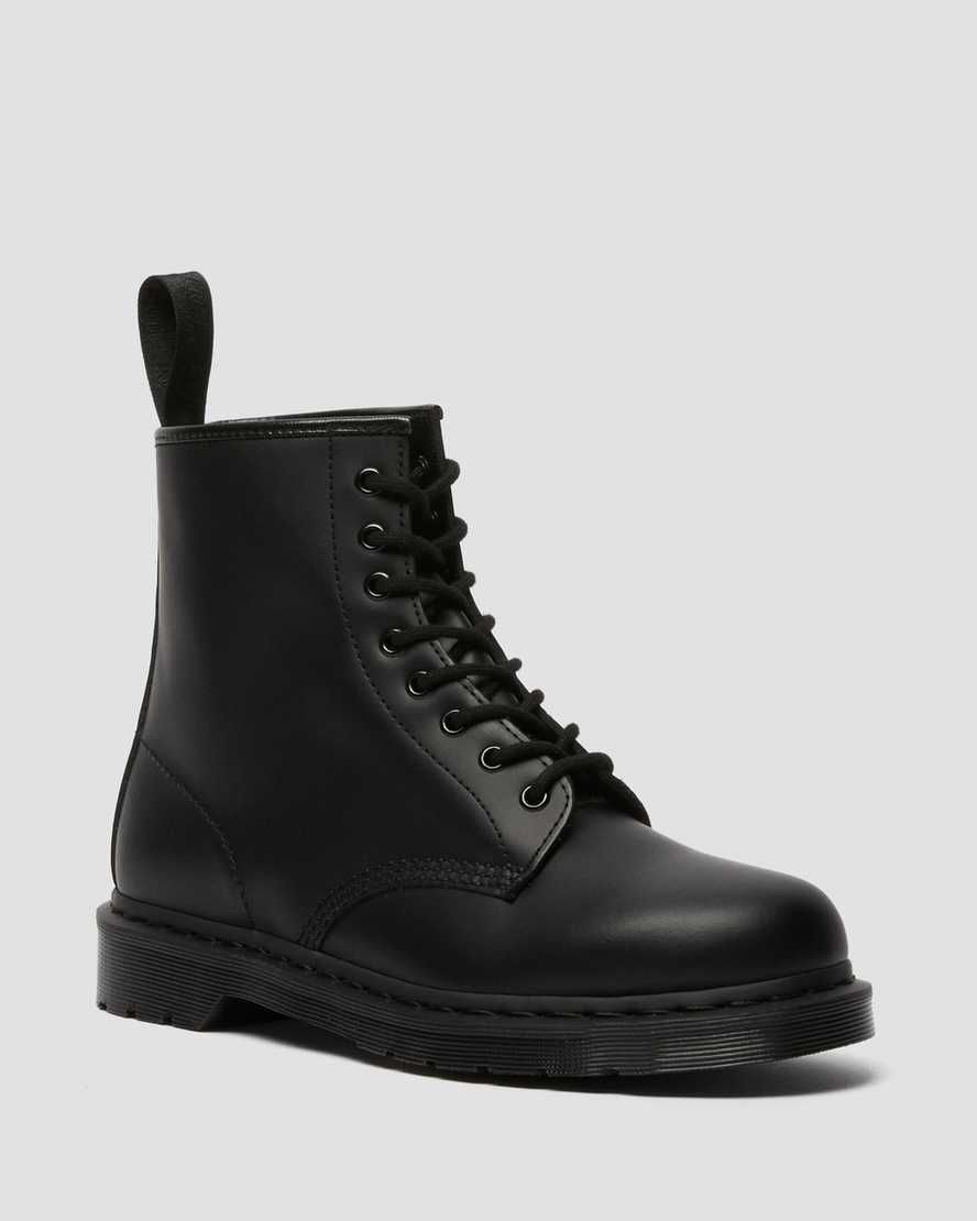 1460 Mono Smooth Leather Lace Up Boots | Dr Martens (UK)