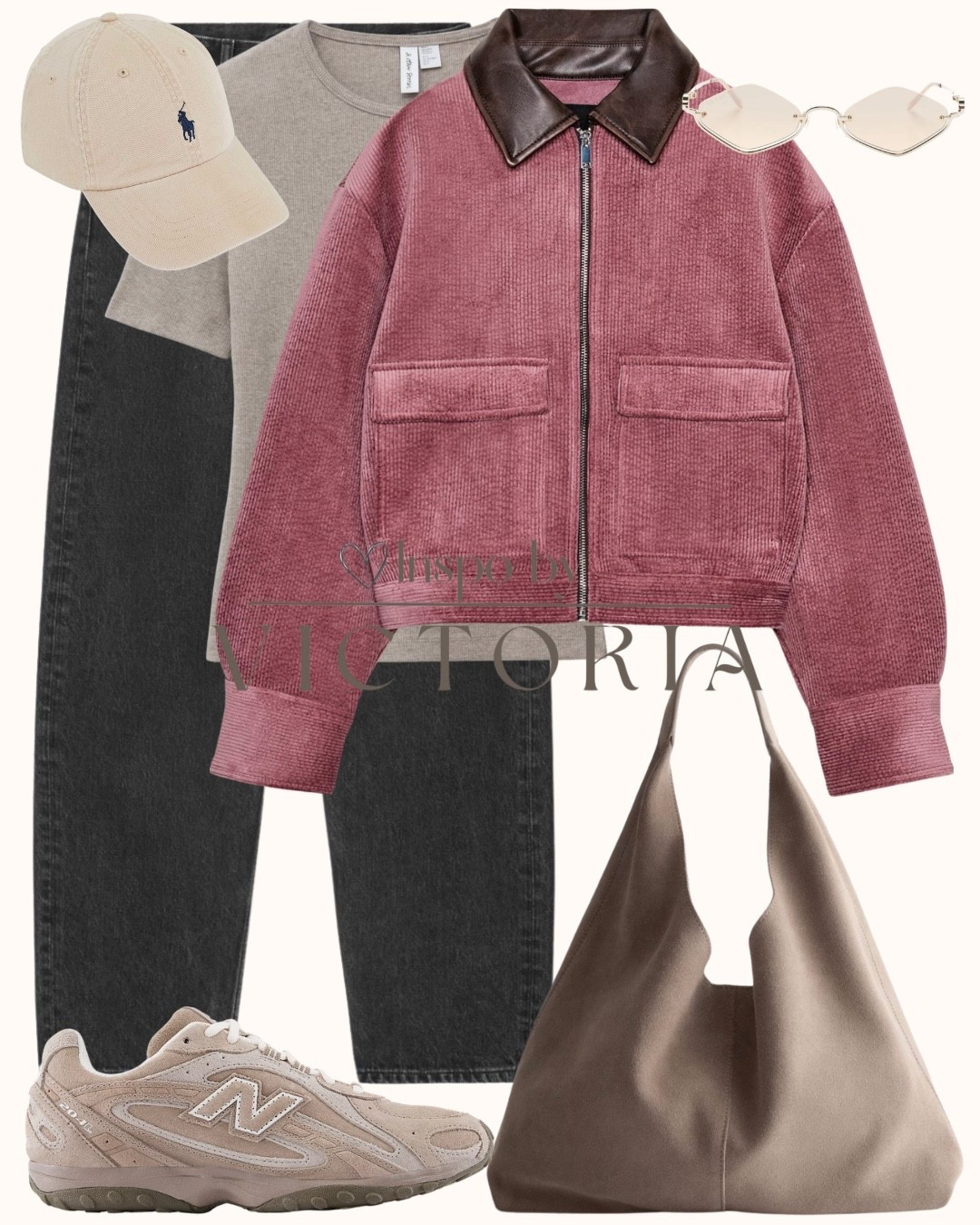 Spring neutrals but make it chic 🤎🌸
Featuring the viral ZARA suede jacket (Ref. 2949/024/172) — the perfect dusty pink layer to elevate your everyday basics. Paired with dark grey jeans, soft beige tee, classic sneakers, and a slouchy brown tote for that effortless cool-girl vibe.

#SpringOutfit #ZaraStaples #WhatToWear

#LTKSeasonal #LTKootd #LTKSaleAlert